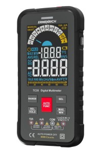 Multimetr Uniwersalny Miernik Cyfrowy Ermenrich Zing TC35