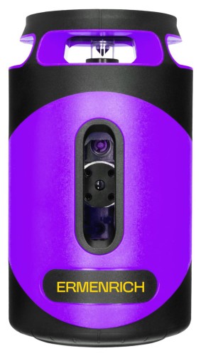 Poziomica laserowa Ermenrich LN40 360° 5 linii do 30m - nowy kolor