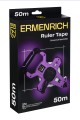 Taśma miernicza Ermenrich SH50 – 50 m, geodezyjna, ABS, stal, TPR