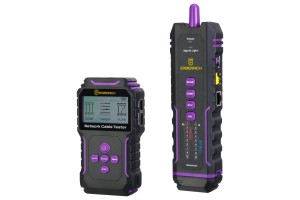 Ermenrich NetGeeks NP45 Tester Przewodów RJ11 RJ45 PoE VFL NCV TDR