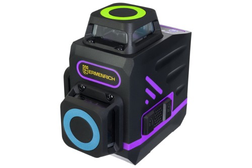 Poziomica laserowa Ermenrich LV60 PRO 12 lini do 30m 3D